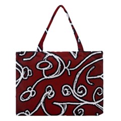 Ethnic Reminiscences Print Design Medium Tote Bag by dflcprintsclothing