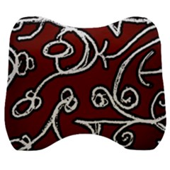 Ethnic Reminiscences Print Design Velour Head Support Cushion