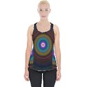 Artskop Kaleidoscope Pattern Piece Up Tank Top View1