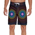 Artskop Kaleidoscope Pattern Men s Beach Shorts View1