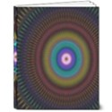 Artskop Kaleidoscope Pattern 8  x 10  Hardcover Notebook View1