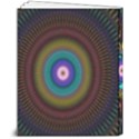 Artskop Kaleidoscope Pattern 8  x 10  Hardcover Notebook View2