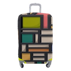 Door Stained Glass Stained Glass Luggage Cover (small) by Sarkoni