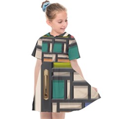 Door Stained Glass Stained Glass Kids  Sailor Dress by Sarkoni