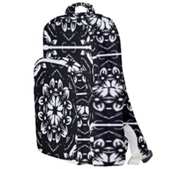 Kaleidoscope Mandala Art Double Compartment Backpack by Sarkoni