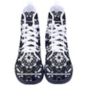 Kaleidoscope Mandala Art Kid s High-Top Canvas Sneakers View1