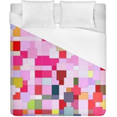 The Framework Paintings Square Duvet Cover (california King Size) by Sarkoni