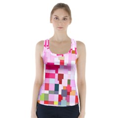 The Framework Paintings Square Racer Back Sports Top by Sarkoni