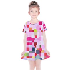 The Framework Paintings Square Kids  Simple Cotton Dress by Sarkoni