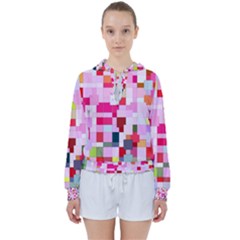 The Framework Paintings Square Women s Tie Up Sweat