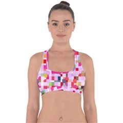 The Framework Paintings Square Cross Back Hipster Bikini Top 