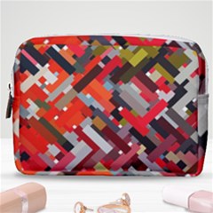 Maze Mazes Fabric Fabrics Color Make Up Pouch (medium) by Sarkoni