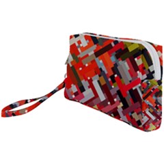 Maze Mazes Fabric Fabrics Color Wristlet Pouch Bag (small) by Sarkoni