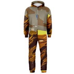 Scotland Monti Mountains Mountain Hooded Jumpsuit (men)