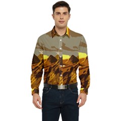 Scotland Monti Mountains Mountain Men s Long Sleeve  Shirt by Sarkoni