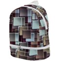 Texture Artwork Mural Murals Art Zip Bottom Backpack View1