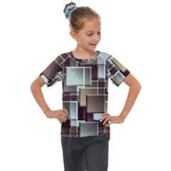 Texture Artwork Mural Murals Art Kids  Mesh Piece T-Shirt