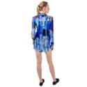 Color Colors Abstract Colorful Long Sleeve Chiffon Shirt View2