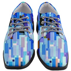 Color Colors Abstract Colorful Women Heeled Oxford Shoes by Sarkoni