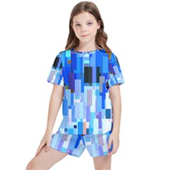 Color Colors Abstract Colorful Kids  T-shirt And Sports Shorts Set by Sarkoni