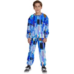 Color Colors Abstract Colorful Kids  Sweatshirt Set by Sarkoni