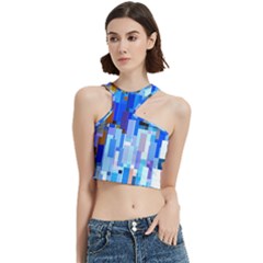 Color Colors Abstract Colorful Cut Out Top