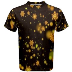 Background Black Blur Colorful Men s Cotton T-shirt by Sarkoni