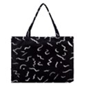 Scribbles Lines Drawing Picture Medium Tote Bag View1