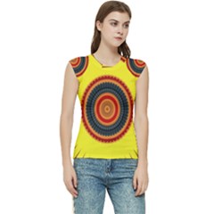 Art Decoration Wallpaper Bright Women s Raglan Cap Sleeve T-shirt by Sarkoni