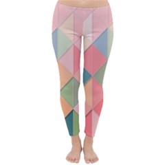 Background Geometric Triangle Classic Winter Leggings by Sarkoni