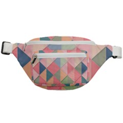 Background Geometric Triangle Fanny Pack by Sarkoni