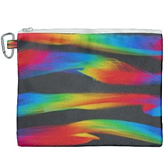 Colorful Background Canvas Cosmetic Bag (xxxl) by Sarkoni