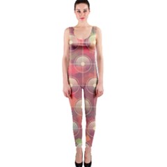 Colorful Background Abstract One Piece Catsuit by Sarkoni