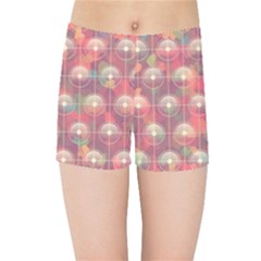 Colorful Background Abstract Kids  Sports Shorts by Sarkoni