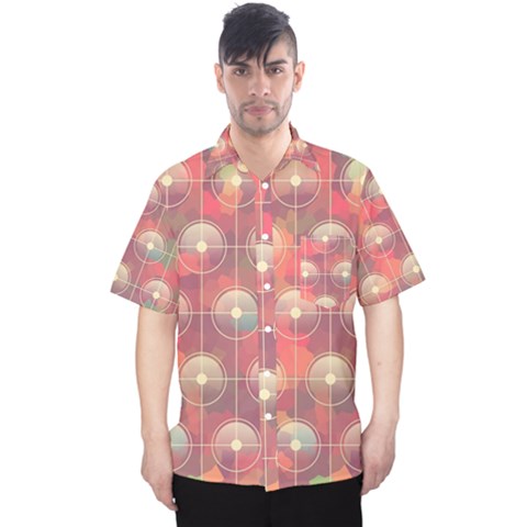 Colorful Background Abstract Men s Hawaii Shirt by Sarkoni