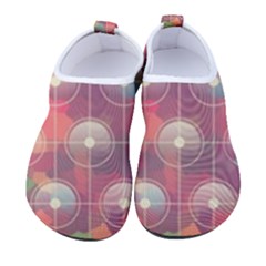 Colorful Background Abstract Men s Sock-style Water Shoes