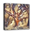 Tree Forest Woods Nature Landscape Mini Canvas 8  x 8  (Stretched) View1