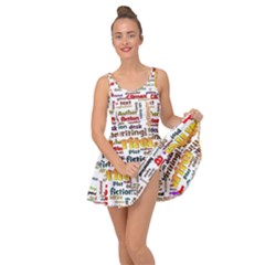 Writing Author Motivation Words Inside Out Casual Dress by Sarkoni