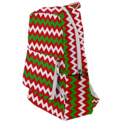 Christmas Paper Scrapbooking Pattern Travelers  Backpack by Sarkoni