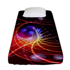 Physics Quantum Physics Particles Fitted Sheet (single Size) by Sarkoni