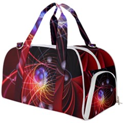 Physics Quantum Physics Particles Burner Gym Duffel Bag by Sarkoni