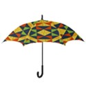 Background Geometric Color Hook Handle Umbrellas (Large) View3