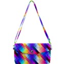 Abstract Background Colorful Pattern Removable Strap Clutch Bag View1