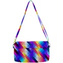 Abstract Background Colorful Pattern Removable Strap Clutch Bag View2