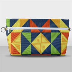 Background Geometric Color Handbag Organizer