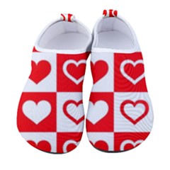 Background Card Checker Chequered Kids  Sock-style Water Shoes