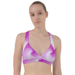 Abstract Spiral Pattern Background Sweetheart Sports Bra by Sarkoni