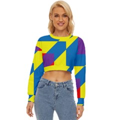 Colorful Red Yellow Blue Purple Lightweight Long Sleeve Sweatshirt by Grandong