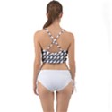 Pattern Monochrome Repeat Mini Tank Bikini Top View2