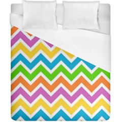 Chevron Pattern Design Texture Duvet Cover (california King Size)